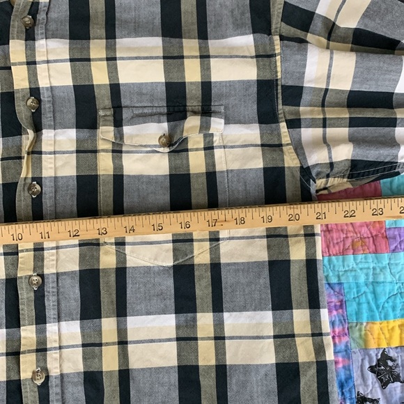 Panhandle Slim Men’s Large Long Sleeve Plaid Western Button Down Shirt - Picture 9 of 12